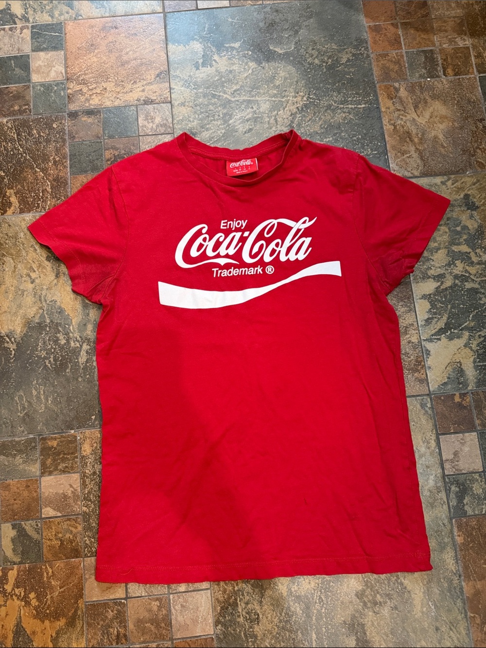 Coca Cola Red Short Sleeve Logo Tee